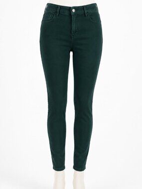 Old Navy Dark Green Skinny Jeans – Size 14 Regular – Like New